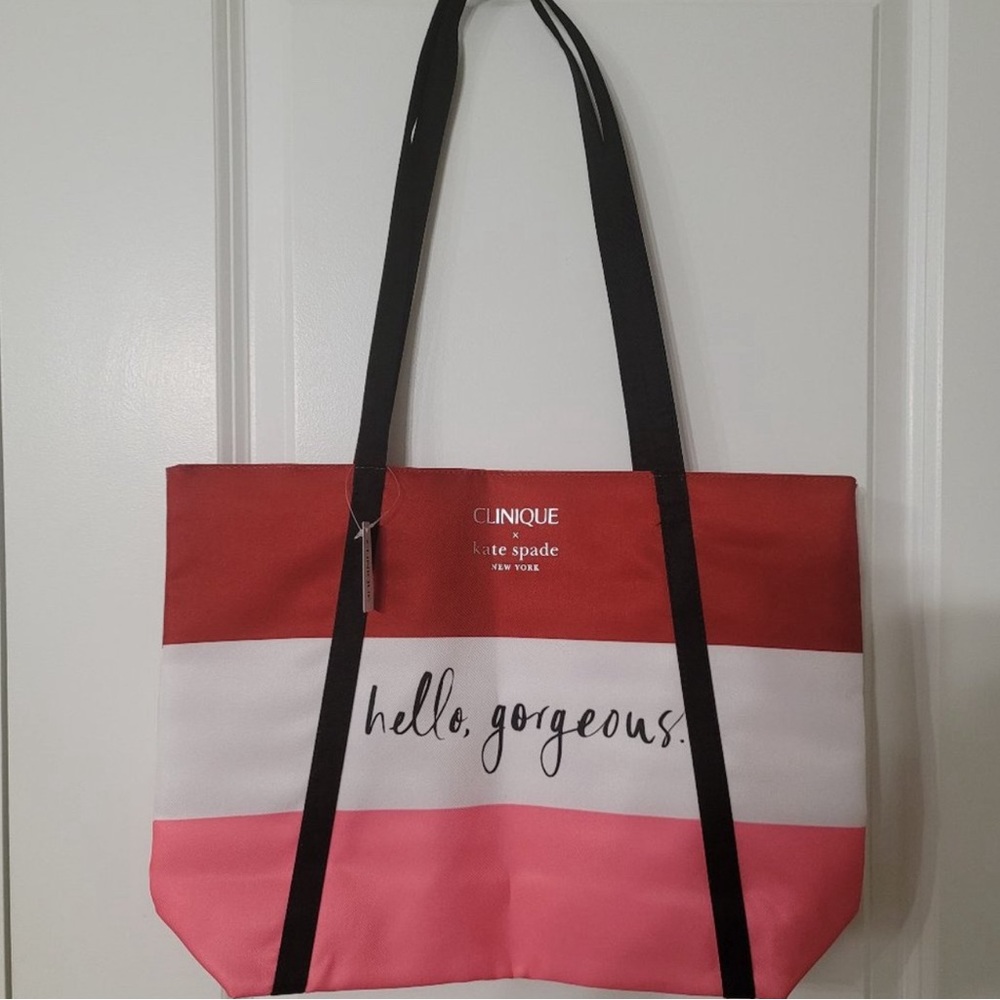 New KATE ♠️ SPADE X Clinique HELLO GORGEOUS BAG